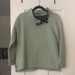 Talbots quilted sweatshirt